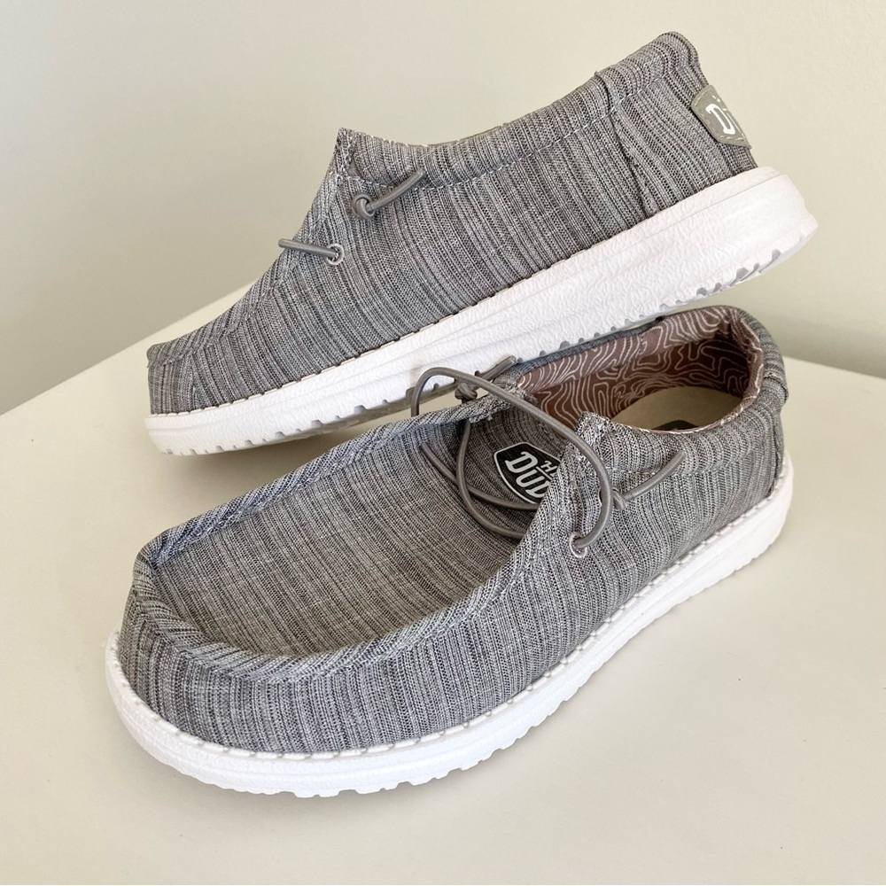 Hey Dude Boy’s Gray Slip-On Shoes